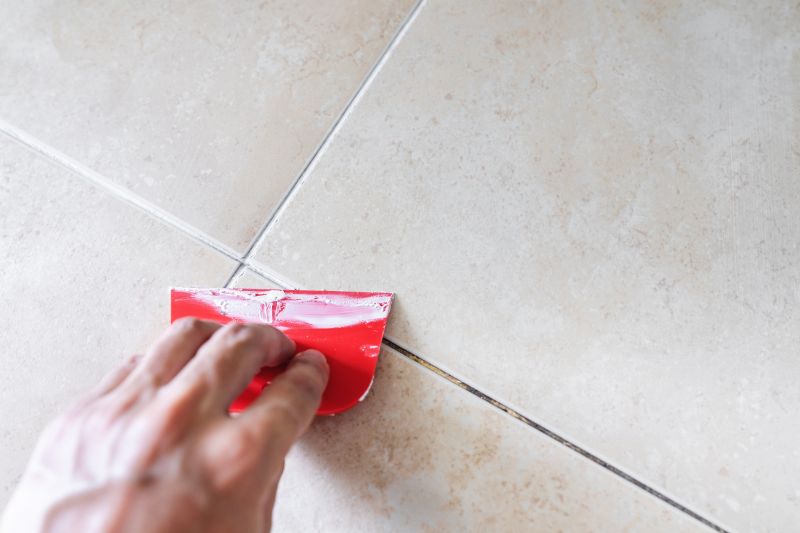 Grout Repair Work